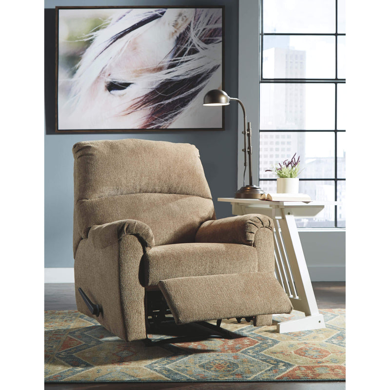 Ashley Nerviano Zero Wall Recliner in Mocha-Washburn's Home Furnishings