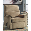 Ashley Nerviano Zero Wall Recliner in Mocha-Washburn's Home Furnishings