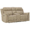 Next-Gen DuraPella - Sand - PWR REC Loveseat/CON/ADJ HDRST-Washburn's Home Furnishings