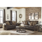 Ashley Nicorvo Loveseat in Coffee-Washburn's Home Furnishings