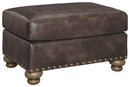 Ashley Nicorvo Ottoman in Coffee-Washburn's Home Furnishings