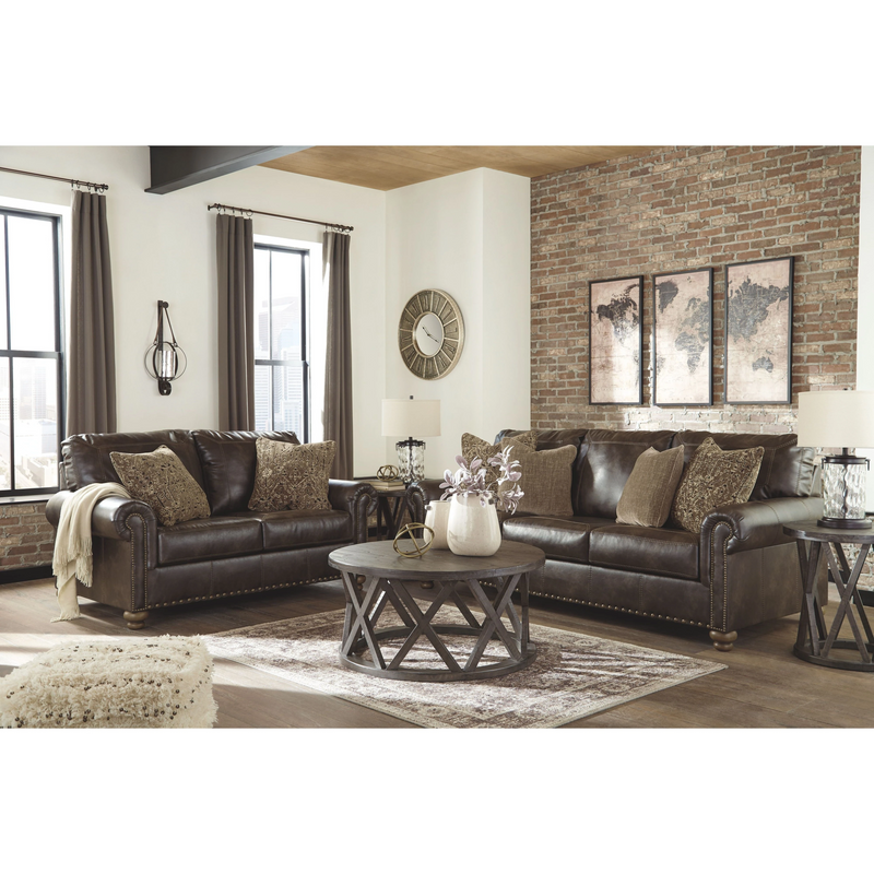 Ashley Nicorvo Sofa in Coffee-Washburn's Home Furnishings