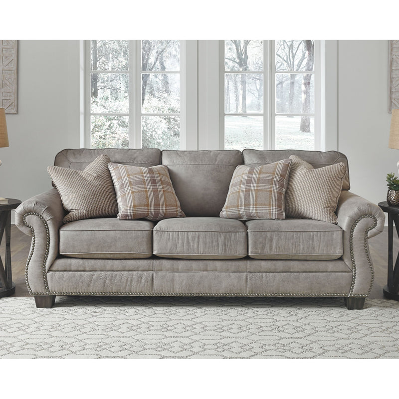 Ashley Olsberg - Steel - Sofa-Washburn's Home Furnishings