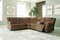 Ashley Partymate Sectional in Brindle-Washburn's Home Furnishings