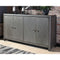 Rock - Gunmetal Finish - Accent Cabinet-Washburn's Home Furnishings