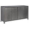 Rock - Gunmetal Finish - Accent Cabinet-Washburn's Home Furnishings