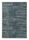 Ashley Rosebend Large Rug in Navy 7'10'' x 10'-Washburn's Home Furnishings