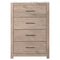 Senniberg - Light Brown/white - Four Drawer Chest-Washburn's Home Furnishings