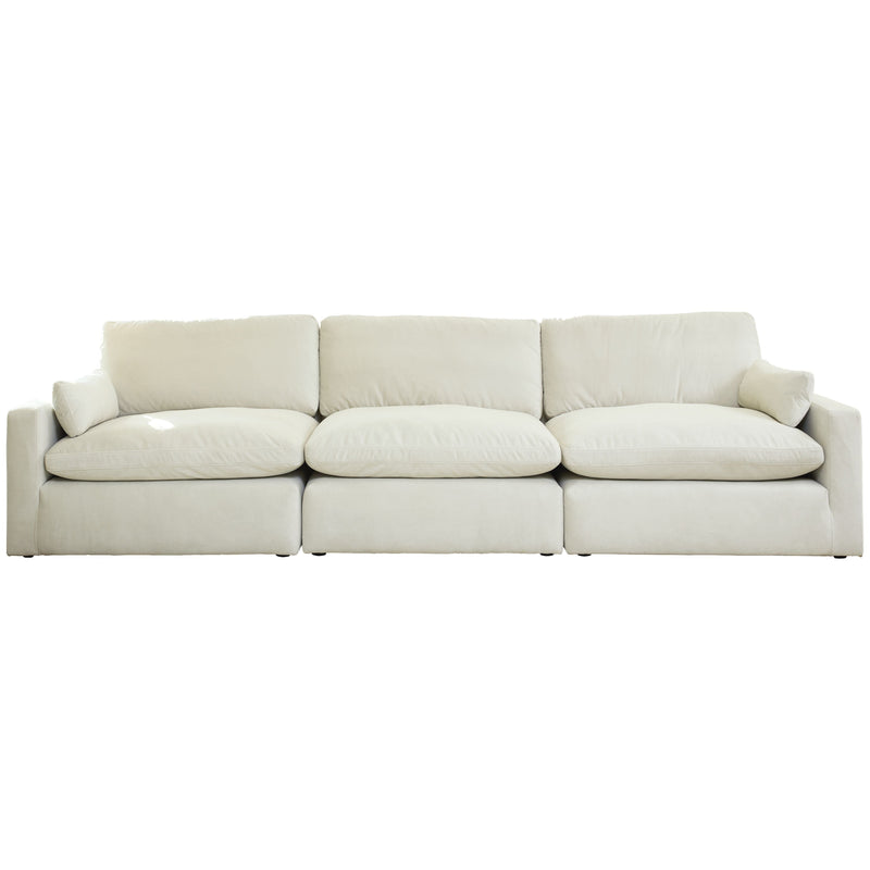 Sophie - Ivory - Left Arm Facing Chair 3 Pc Sectional-Washburn's Home Furnishings