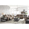 Ashley Stoneland Reclining Power Sofa in Fossil-Washburn's Home Furnishings