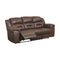 Ashley Stoneland - Chocolate - Reclining Sofa-Washburn's Home Furnishings