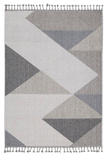 Ashley Toksook Large Rug in Multi Gray 7'10'' x 10'6''-Washburn's Home Furnishings