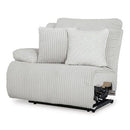 Ashley Top Tier LAF Zero Wall Recliner in Alloy-Washburn's Home Furnishings