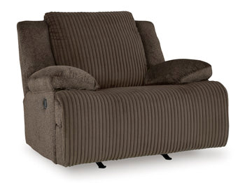 Ashley Top Tier Oversized Manual Rocker Recliner - Chocolate-Washburn's Home Furnishings