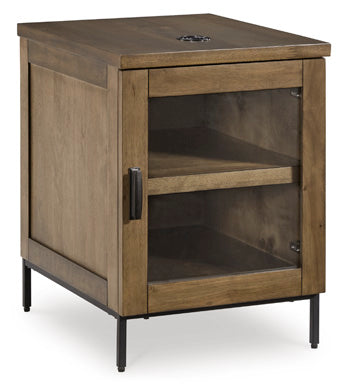 Ashley Torlanta Chair Side End Table in Brown-Washburn's Home Furnishings