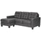 Venaldi - Gunmetal - Sofa Chaise-Washburn's Home Furnishings