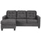 Venaldi - Gunmetal - Sofa Chaise-Washburn's Home Furnishings