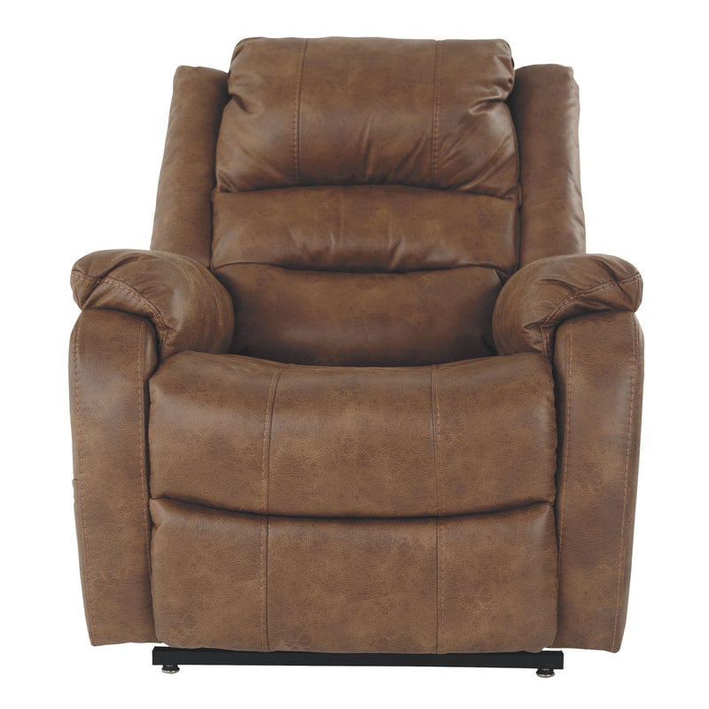 Yandel - Saddle - Power Lift Recliner-Washburn's Home Furnishings