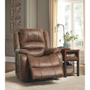 Yandel - Saddle - Power Lift Recliner-Washburn's Home Furnishings