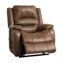 Yandel - Saddle - Power Lift Recliner-Washburn's Home Furnishings