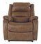 Ashley Yandel Power Lift Recliner in Saddle-Washburn's Home Furnishings