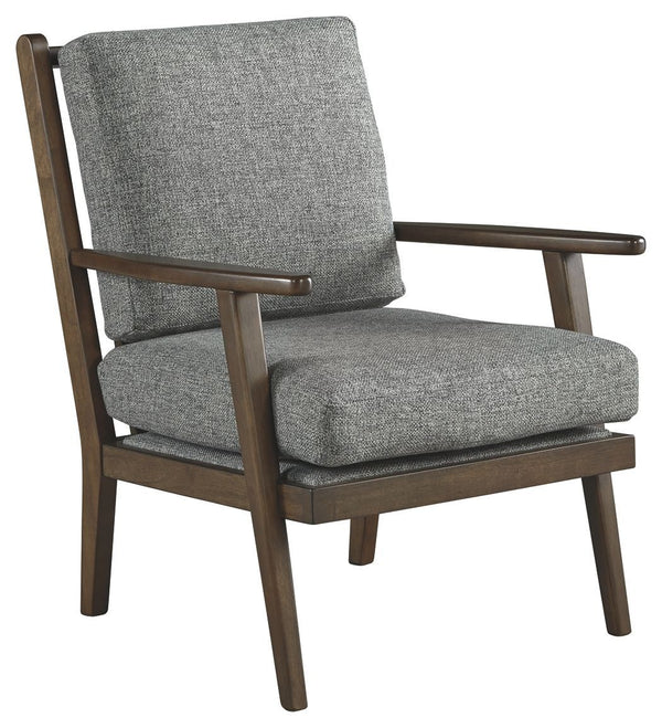 Ashley Zardoni - Charcoal - Accent Chair-Washburn's Home Furnishings