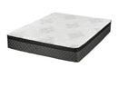 Aspen - Euro Top Mattress - 12.5" Full Mattress - White And Gray-Washburn's Home Furnishings