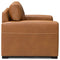 Bassett Wilson Chair in Pecan Leather-Washburn's Home Furnishings