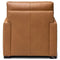 Bassett Wilson Chair in Pecan Leather-Washburn's Home Furnishings