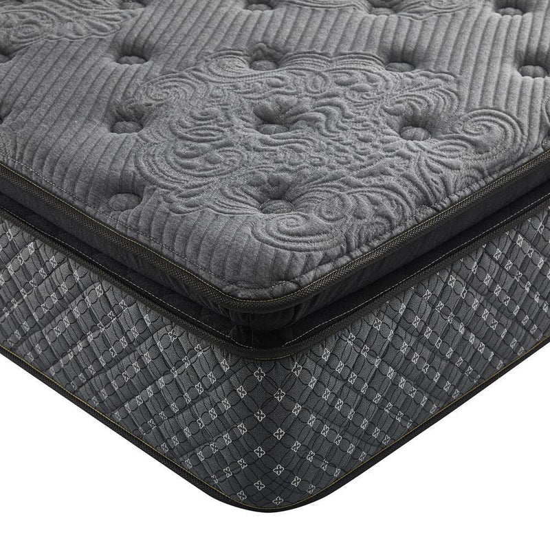 Bellamy Pillow Top Mattress - 12" Twin Long Mattress - Grey-Washburn's Home Furnishings