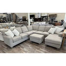 Best Sectional w/Right Chaise & Ottoman.-Washburn's Home Furnishings