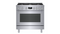 Bosch 800 Series Gas Freestanding Range 36'' Stainless Steel.-Washburn's Home Furnishings