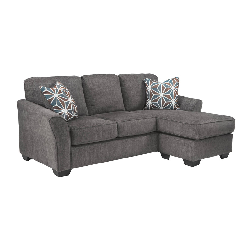 Brise - Slate - Queen Sofa Chaise Sleeper-Washburn's Home Furnishings