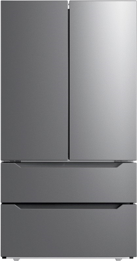 CROSLEY French Door Bottom Mount Cabinet-Depth refrigerator 22.5 cu ft-Washburn's Home Furnishings