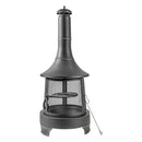 CTM 30'' Round Metal Wood Burning Patio Fireplace-Washburn's Home Furnishings