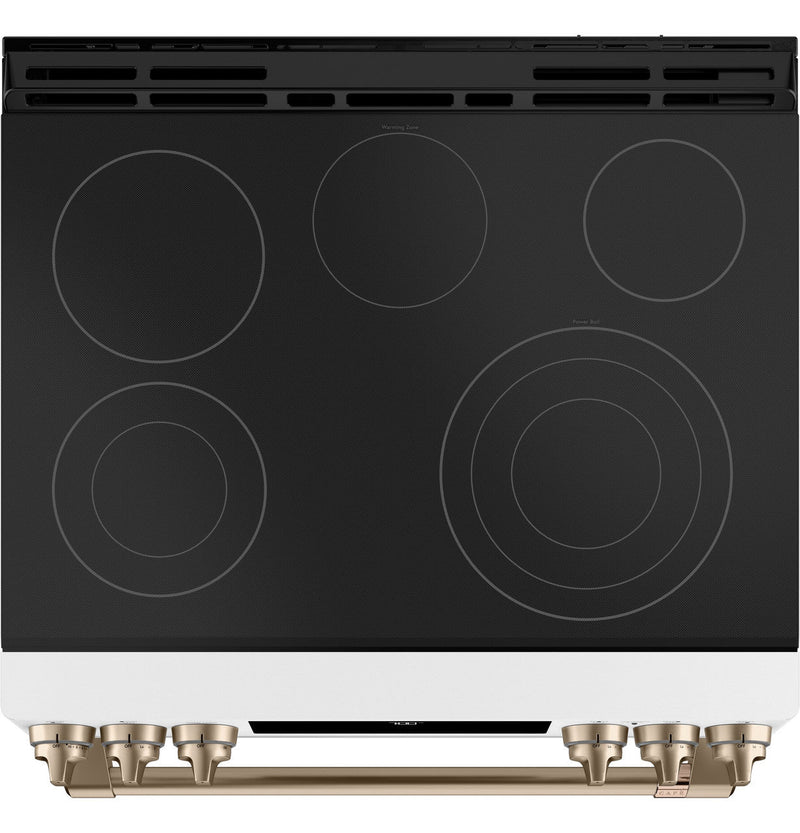 Café™ 30" Smart Slide-In, Front-Control, Radiant and Convection Range-Washburn's Home Furnishings