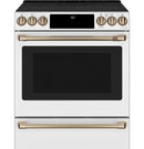 Café™ 30" Smart Slide-In, Front-Control, Radiant and Convection Range-Washburn's Home Furnishings