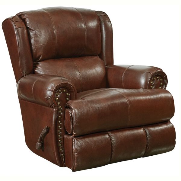 Catnapper Duncan Deluxe Glider Recliner in Walnut-Washburn's Home Furnishings