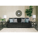 Ashley Charenton - Charcoal - Queen Sofa Sleeper-Washburn's Home Furnishings