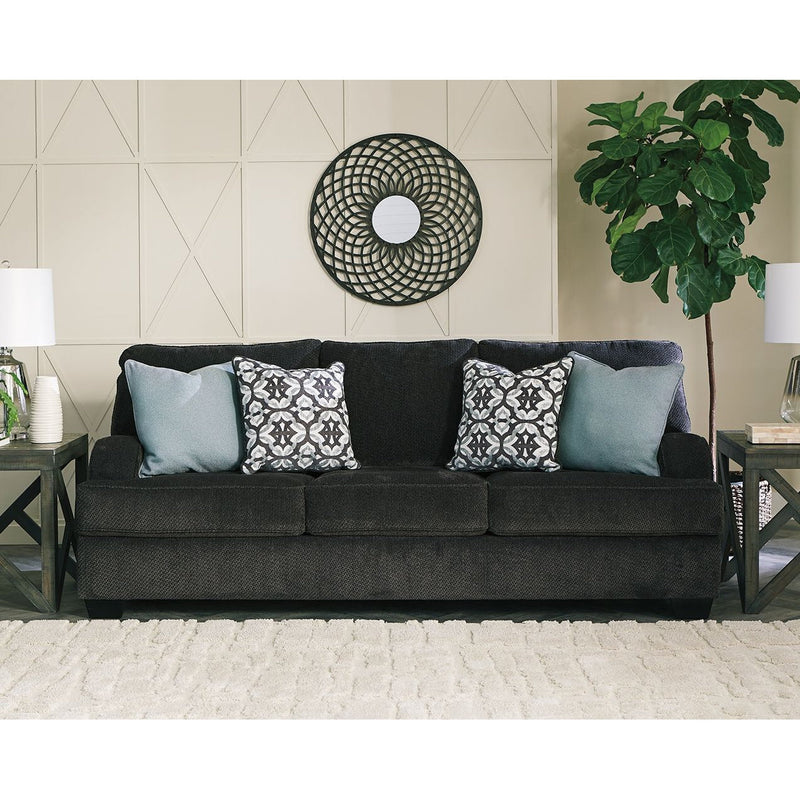 Charenton - Charcoal - Queen Sofa Sleeper-Washburn's Home Furnishings