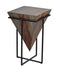 Coast to Coast Accent Table in Sierra & Black Finish-Washburn's Home Furnishings