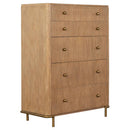 Coaster Arini 5-drawer Chest in Sand Wash-Washburn's Home Furnishings