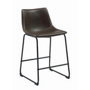 Coaster Two-Tone Brown Counter Height Stool-Washburn's Home Furnishings