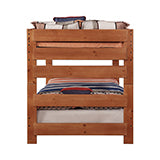 Coaster Wrangler Hill Amber Wash Full Over Full Wood Bunk Bed-Washburn's Home Furnishings