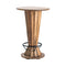 Crestview Cedar Creek Wood/Iron Round Pub Table-Washburn's Home Furnishings