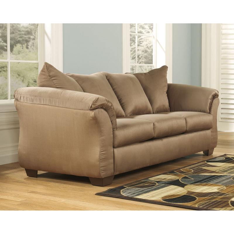 Darcy - Beige - Full Sofa Sleeper-Washburn's Home Furnishings