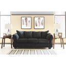 Darcy - Black - Full Sofa Sleeper-Washburn's Home Furnishings