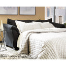 Darcy - Black - Full Sofa Sleeper-Washburn's Home Furnishings