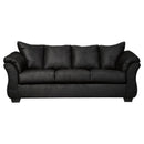 Darcy - Black - Full Sofa Sleeper-Washburn's Home Furnishings