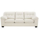 Donlen - White - Queen Sofa Sleeper-Washburn's Home Furnishings